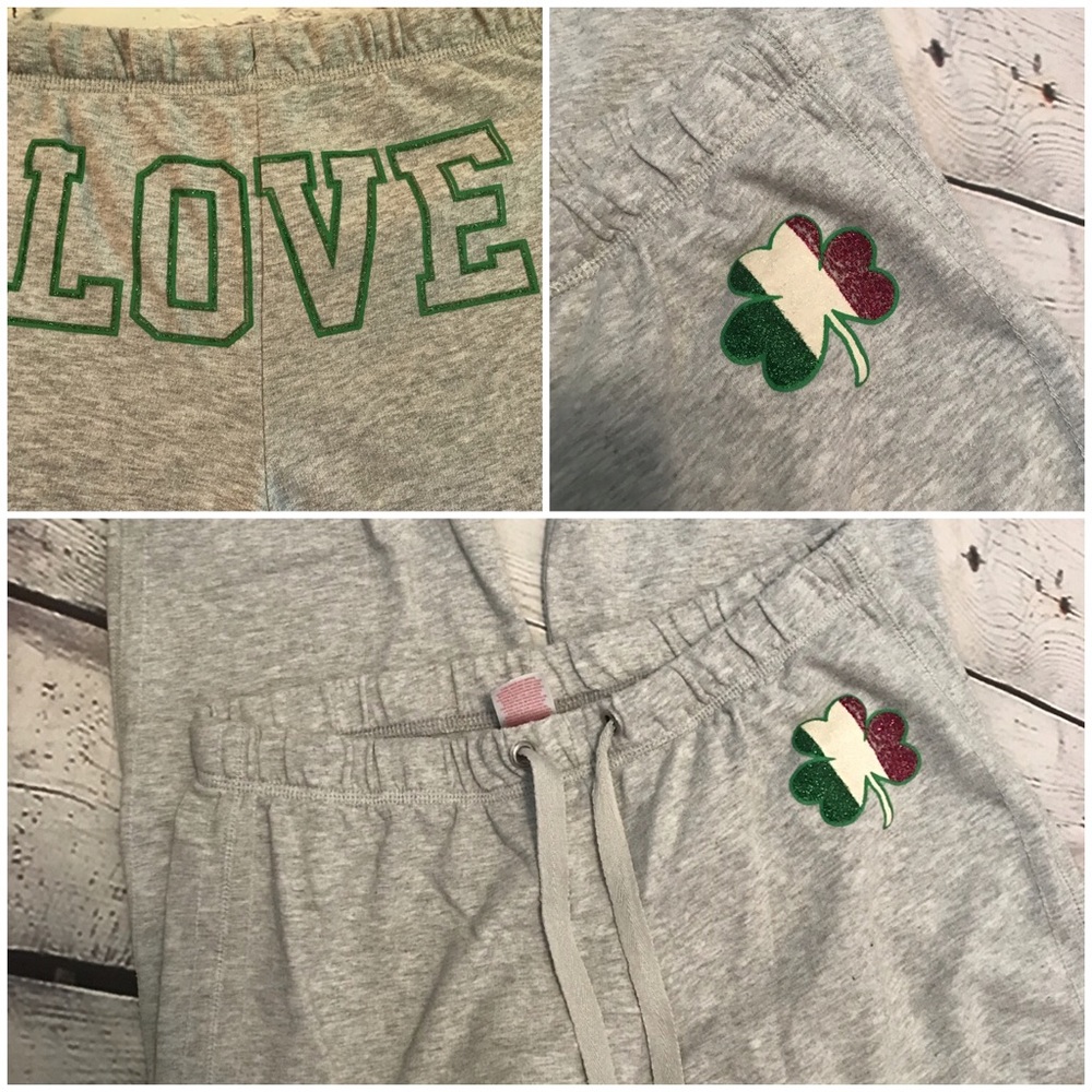 Love sweat capris